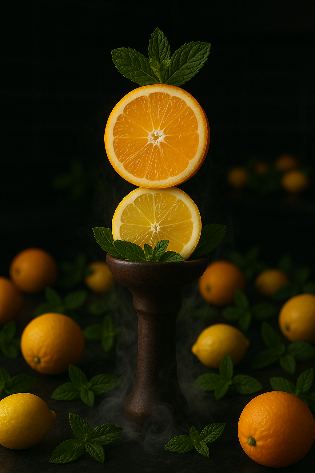 orange & lemon & mint 1